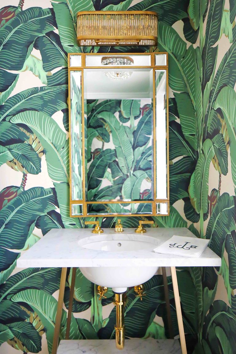 How to transform your cloakroom with statement wallpaper