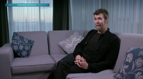 rhod gilbert en los premios nacionales de comedia por hacer frente al cáncer