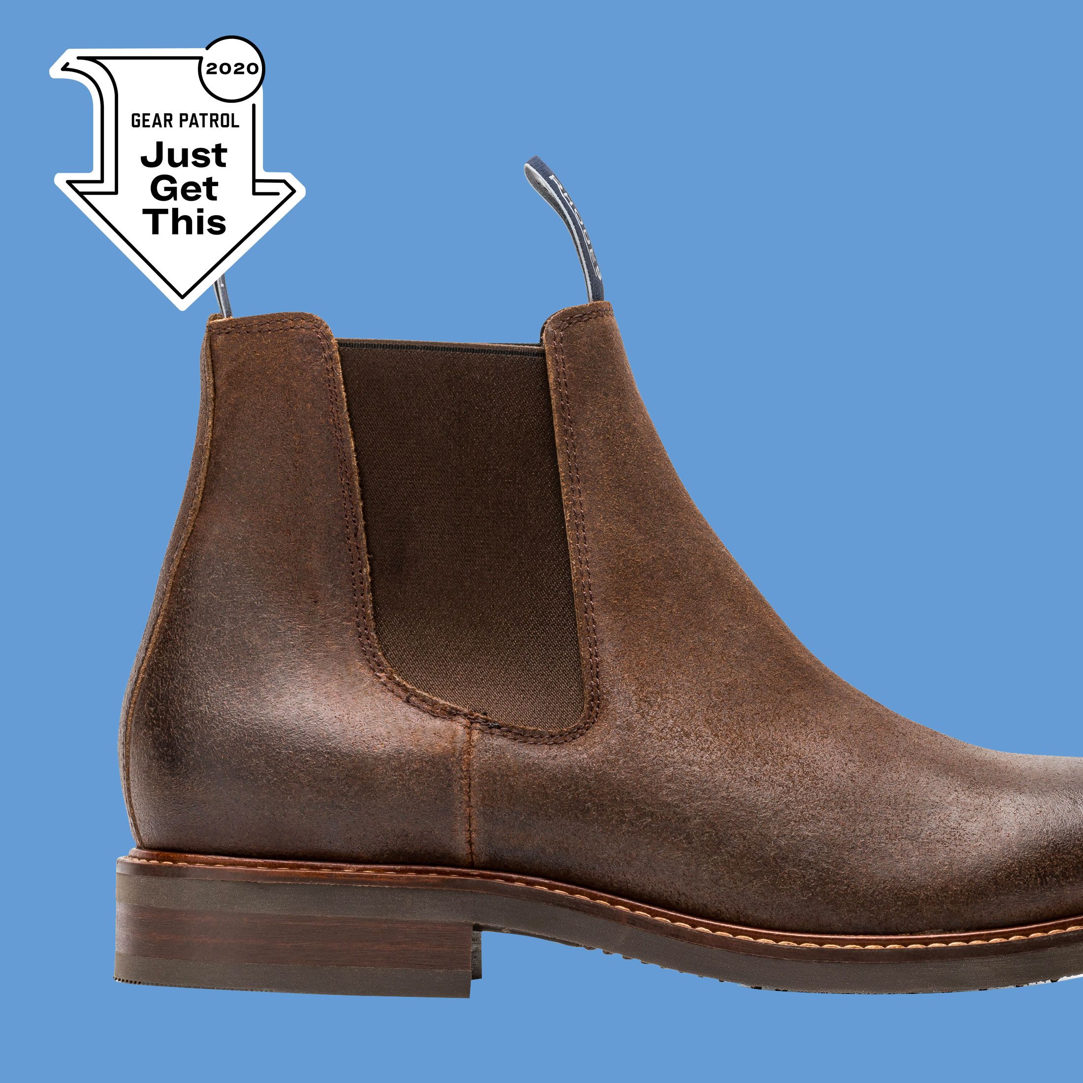 huxley leather chelsea boot