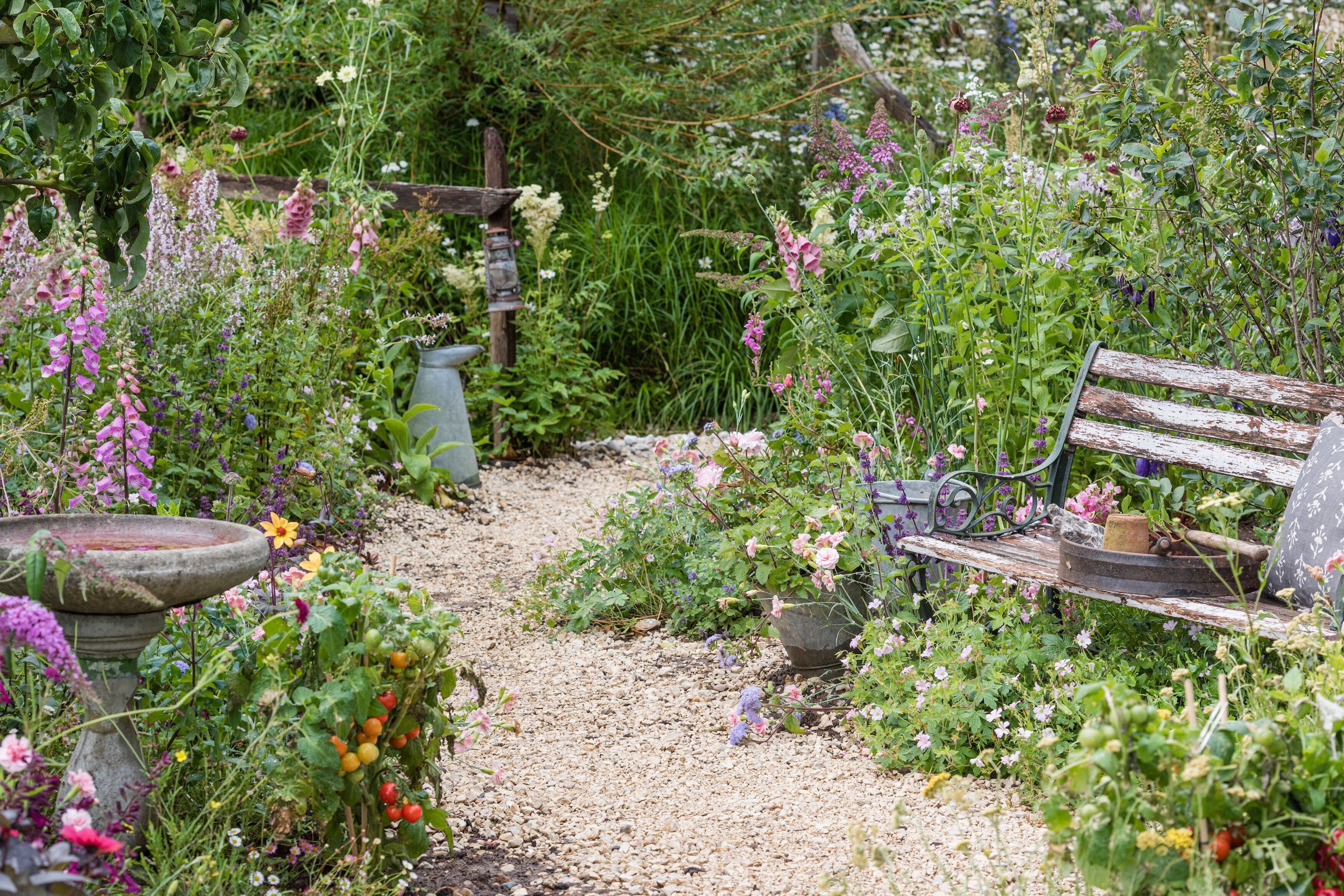 Inside The Beth Chatto Garden At Hampton Flower Show 2019