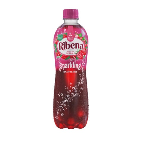 Sparkling Ribena has arrived in Raspberry and Blackcurrant flavours