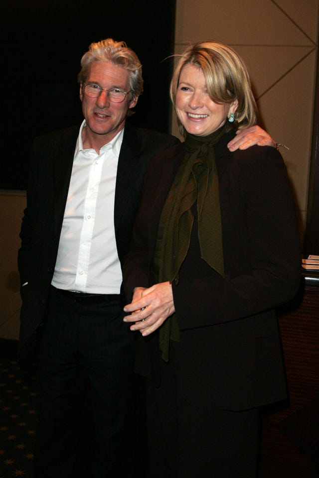 Richard Gere Called Neighbor Martha Stewart For Cake