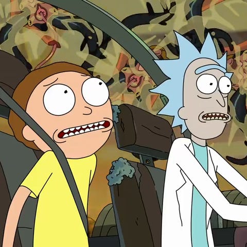 a paraziták rick and morty)