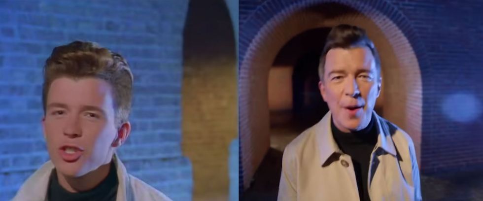 Rick Astley Recrea El Vídeo De Su Famosa Canción Never Gonna Give You Up 35 Años Después 0689