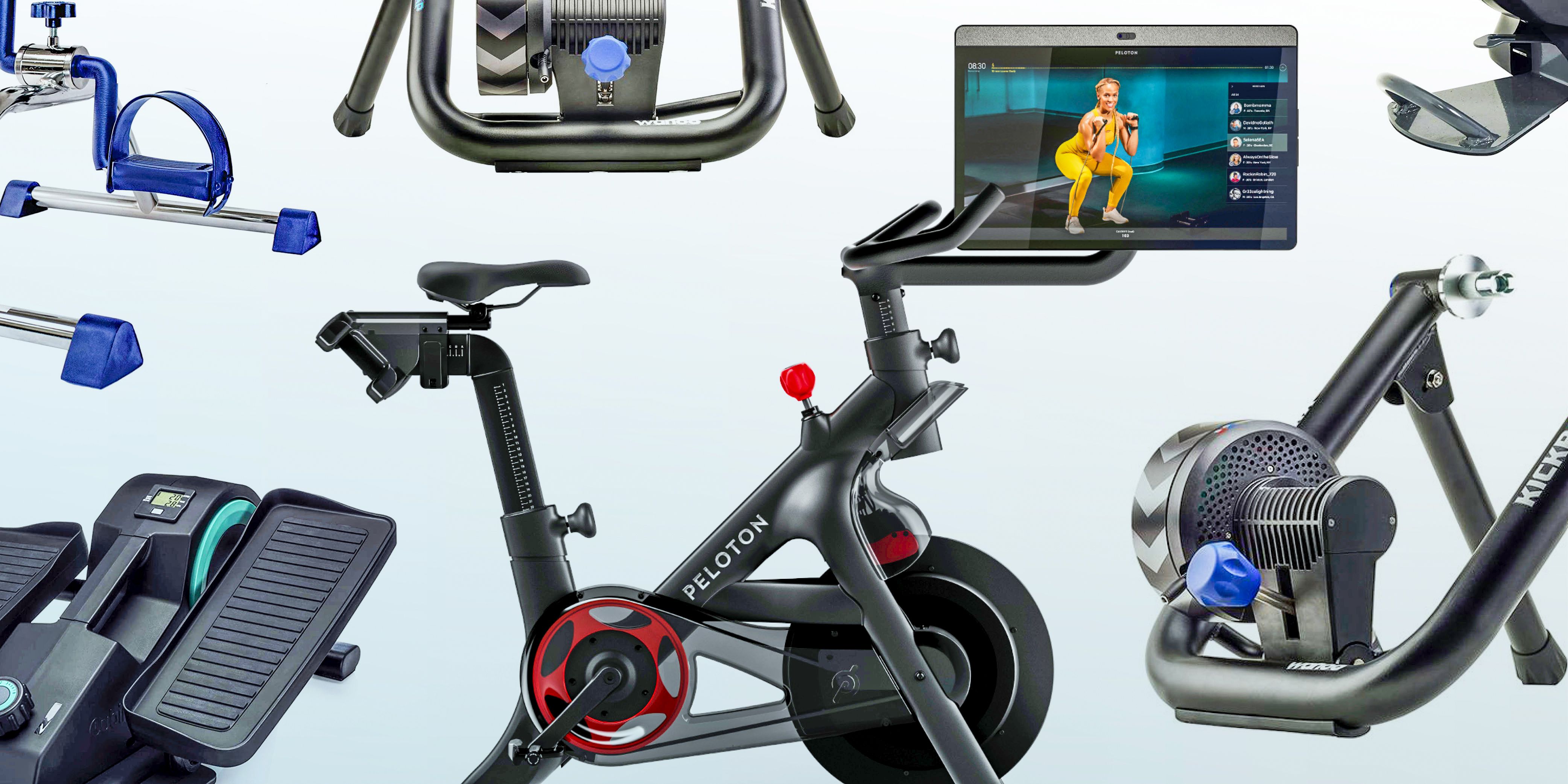 bicycle attachment for stationary exercise