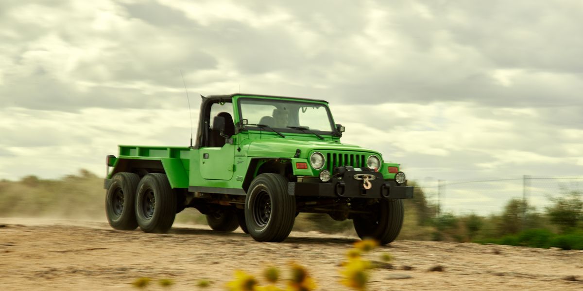 Driving a Homebuilt Jeep 6×6 Is a Reminder That Cars Should Be Silly