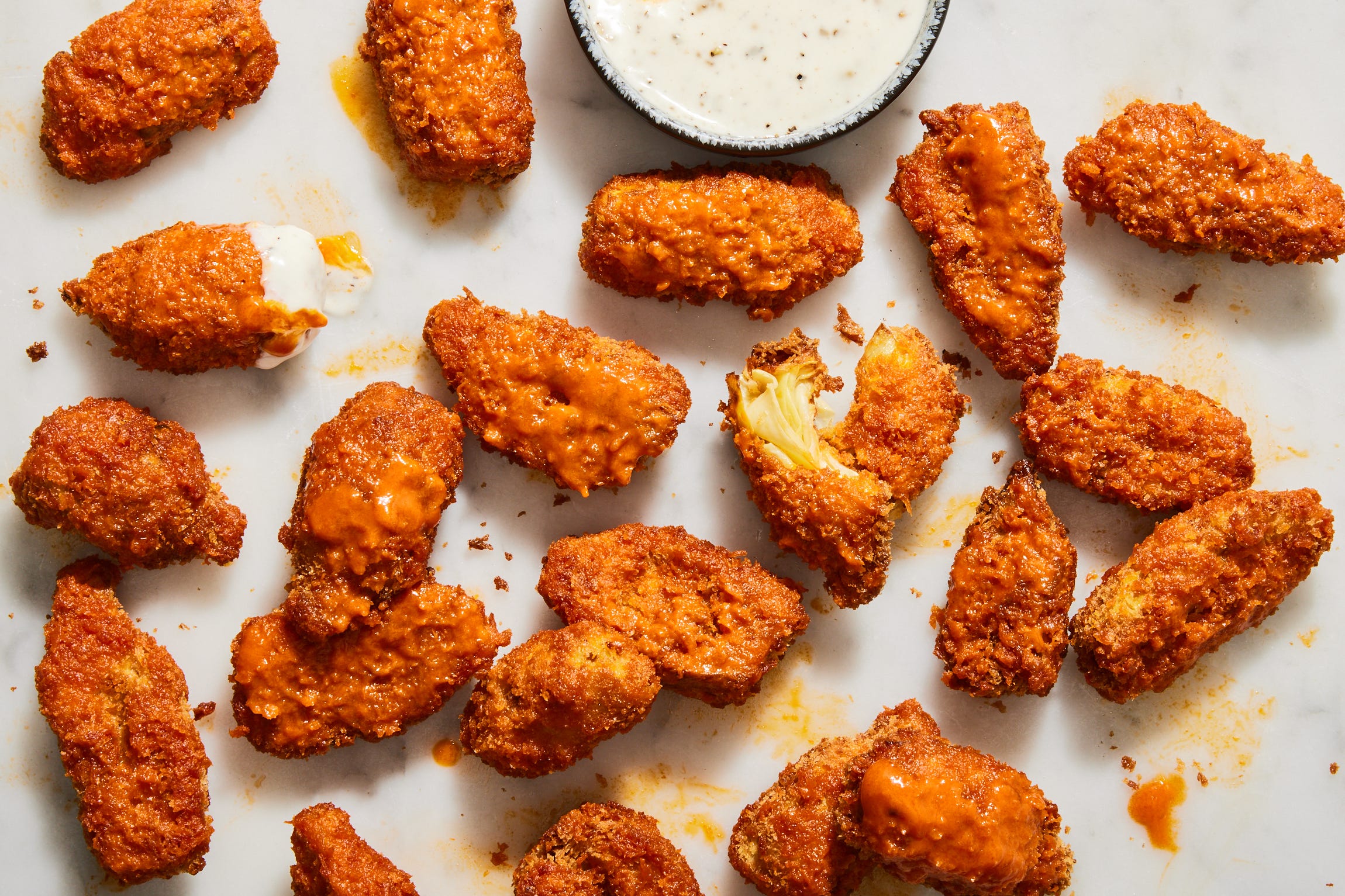 Fried Buffalo Artichoke Hearts Will Make You Forget All About Wings