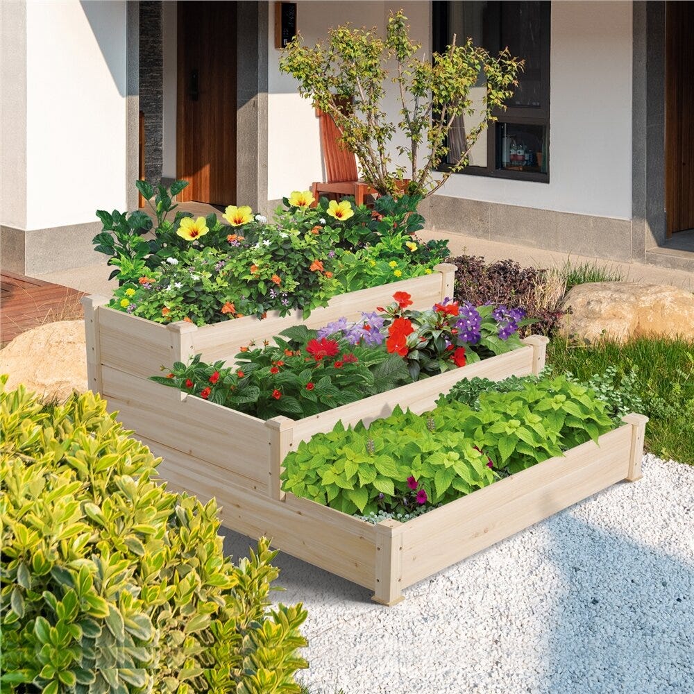 This Tiered Raised Garden Bed Is Nearly $100 off for Wayfair's Way Day Sale