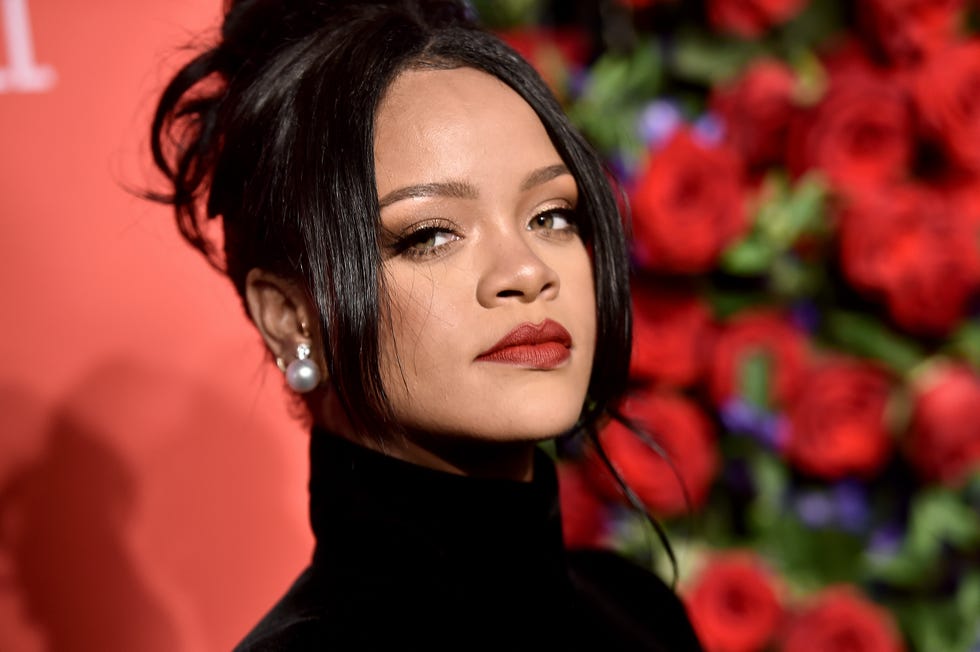 Rihanna Wore a Black and White Evening Gown to Her 2019 Diamond Ball