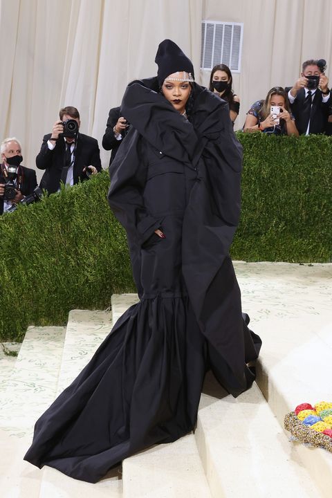 the 2021 met gala celebrating in america a lexicon of fashion rihanna