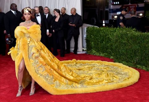 Rihanna Said Her 2015 Met Gala Dress Made Her Feel Like a 