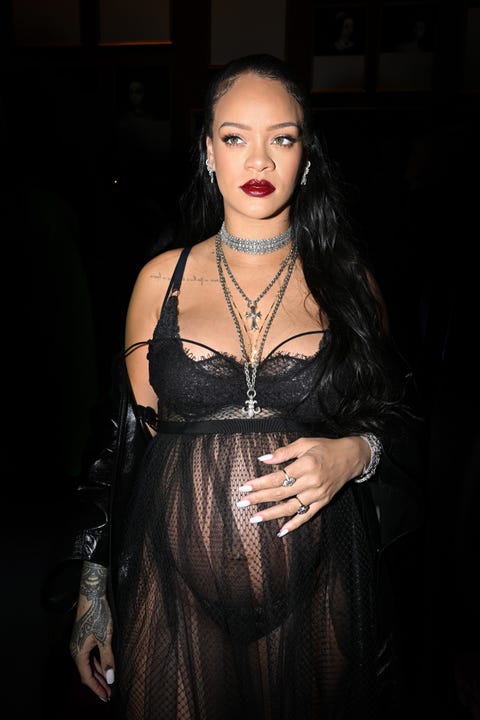 rihanna at dior's show