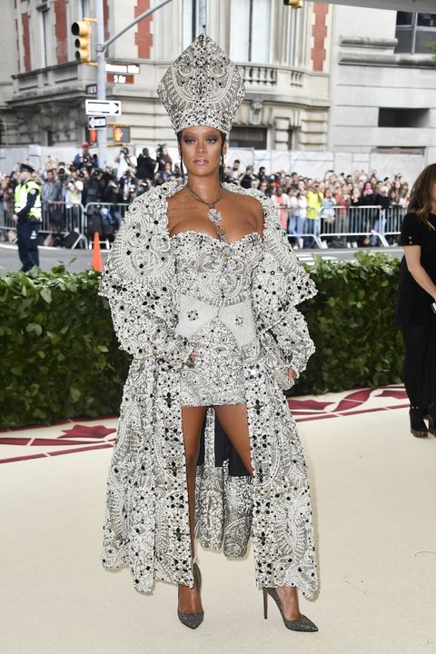 Rihanna Dressed Like the Pope at the 2018 Met Gala