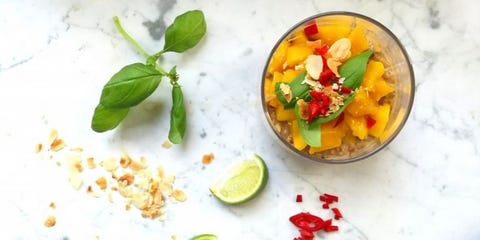 Rijst bowl met chili en mango ontbijt recepten rijst Rijst bowl met chili en mango ontbijt recepten rijst