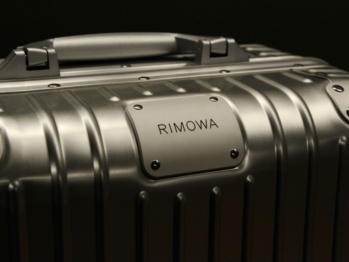 RIMOWA Original Cabin Suitcase in Red