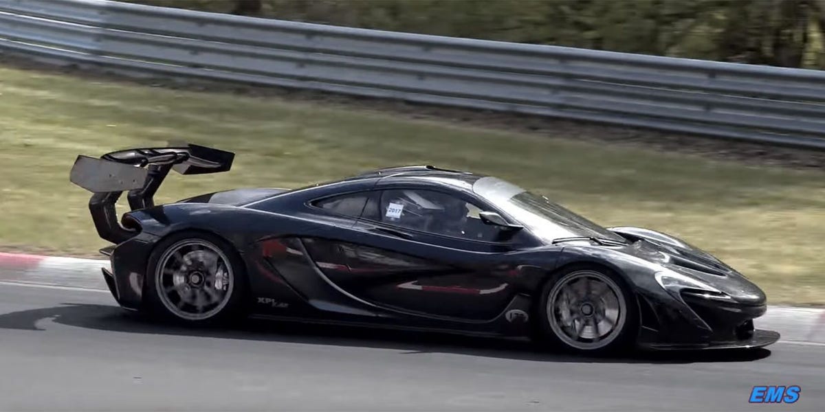 McLaren P1 LM Shatters Nurburgring Record With 6 43.2 Lap