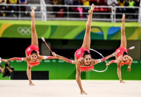 Rio 2016 Olympic Games - Day 16 - Rhythmic Gymnastics 新体操日本代表　フェアリージャパン