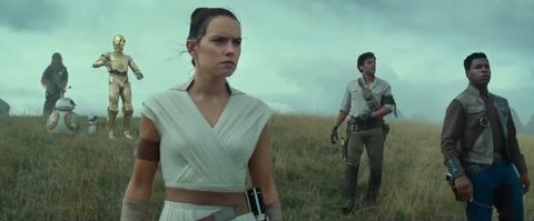 Star Wars Episode IX: Rise of Skywalker, Rey, Po, Finn and C3PO