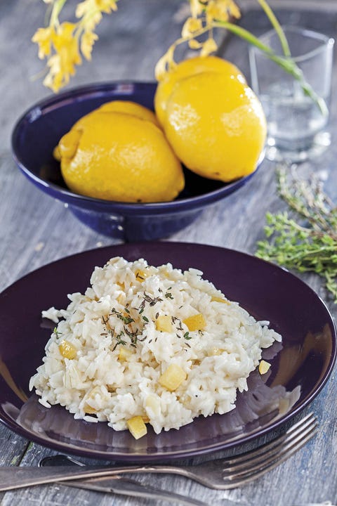 risotto de limones confitados