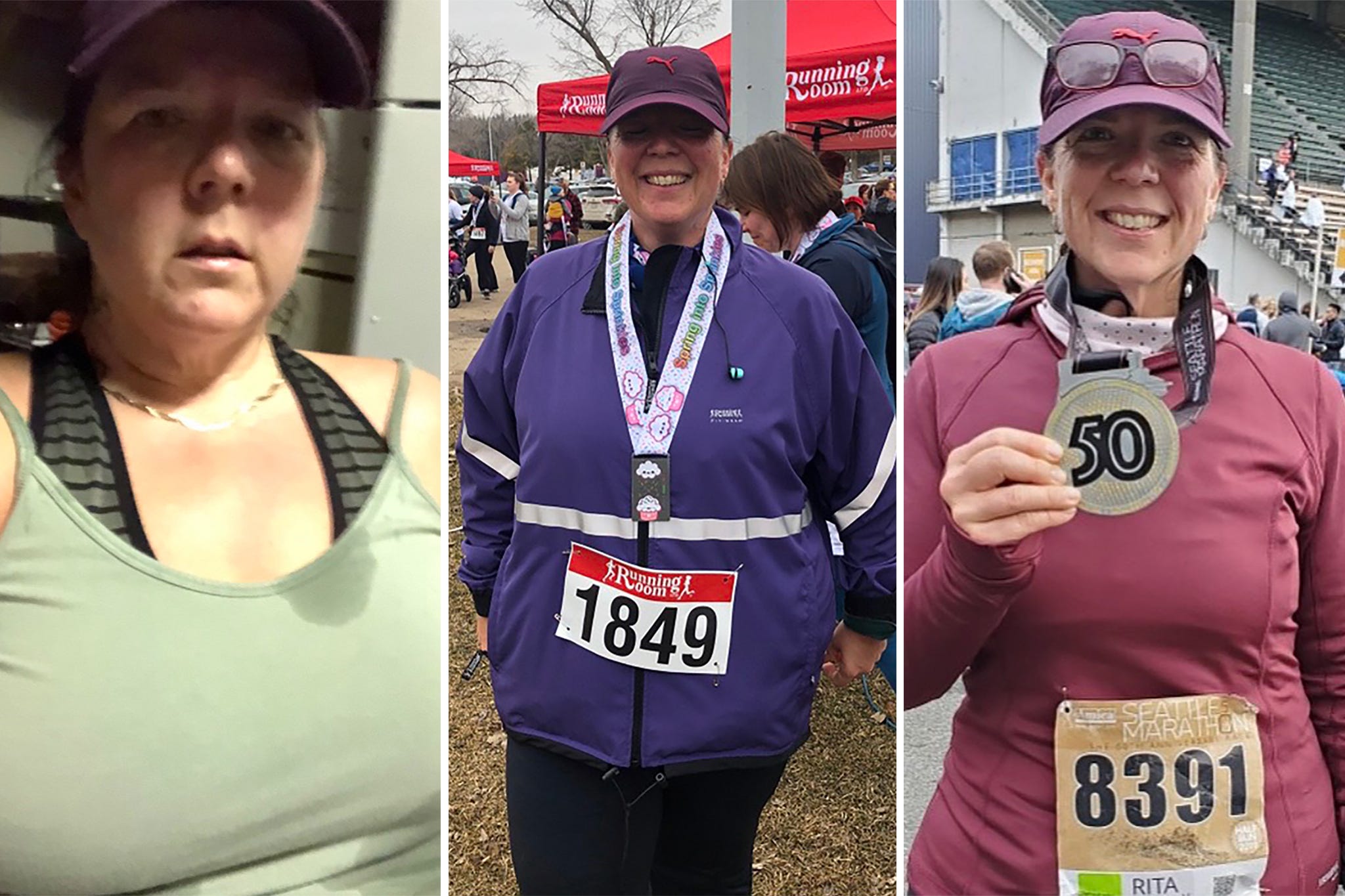 As She Neared 50, This Woman Wanted to Improve Her Health. So She Ran Off 120 Pounds