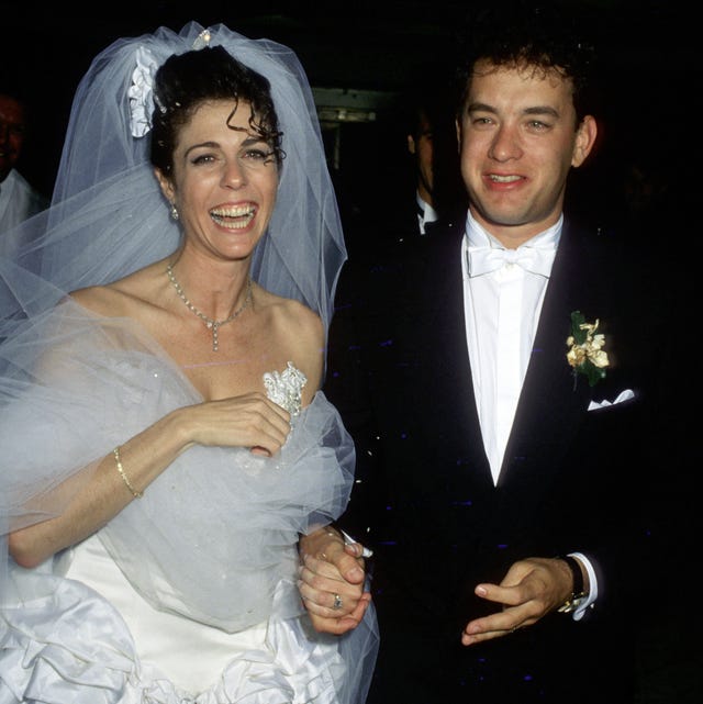 recepción de boda de tom hanks y rita wilson