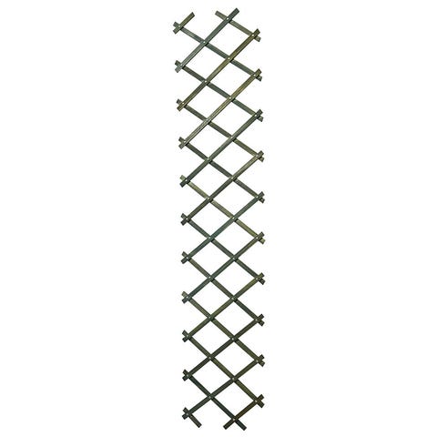 Riveted diamond trellis -green