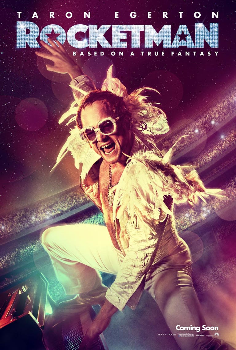 Poster resmi film 'Rocketman'