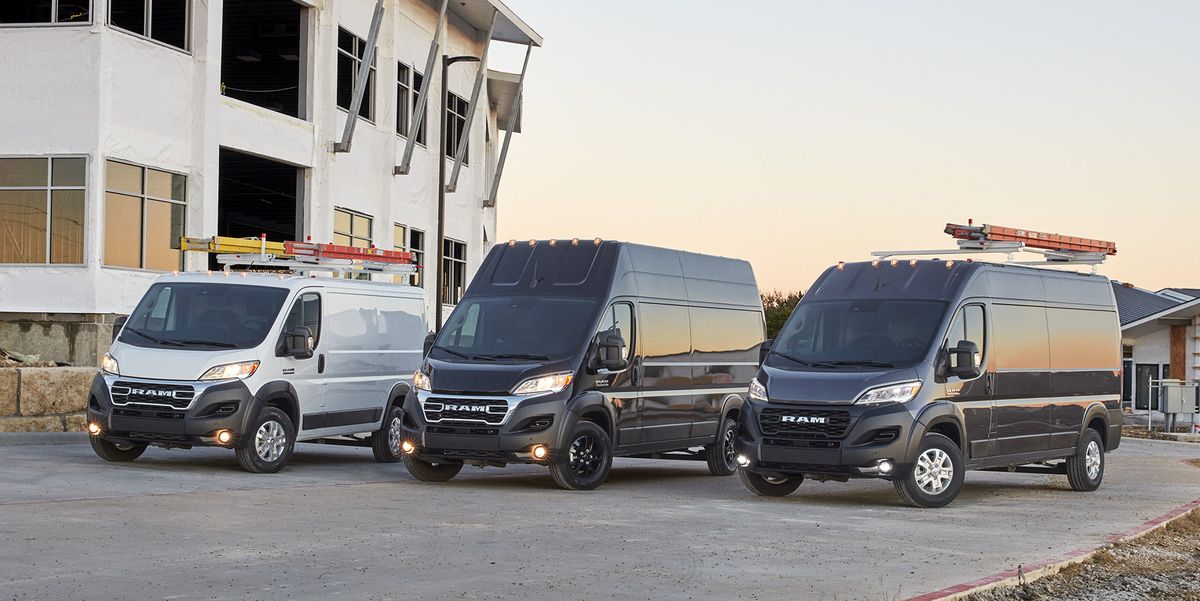 2023 Ram ProMaster Gets a Redesigned Face and New Features