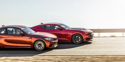 2019 Bmw M2 Competition Vs 2019 Chevrolet Camaro Ss 1le