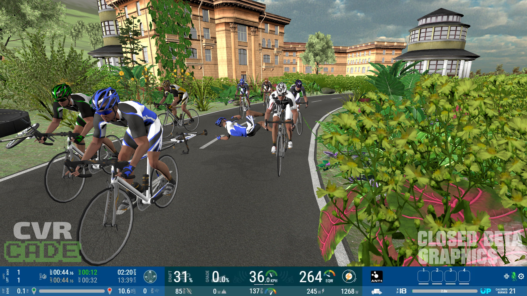 virtual cycling races