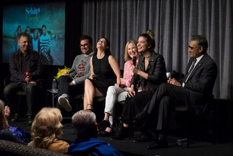 sag aftra foundation conversations series with the cast of "schitt's creek"