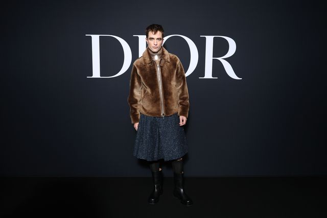 paris, france january 20 robert pattinson attends the dior homme menswear fall winter 2023 2024 show as part of paris fashion week on january 20, 2023 in paris, france photo by pascal le segretaingetty images for christian dior