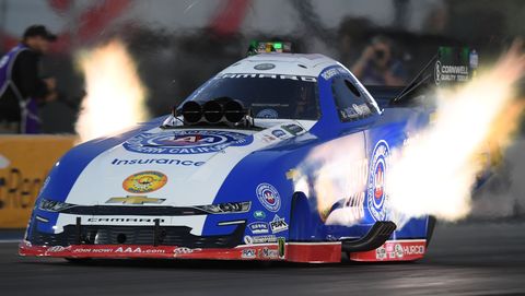 Leah Pruett Storms to Top Fuel Provisional No. 1
