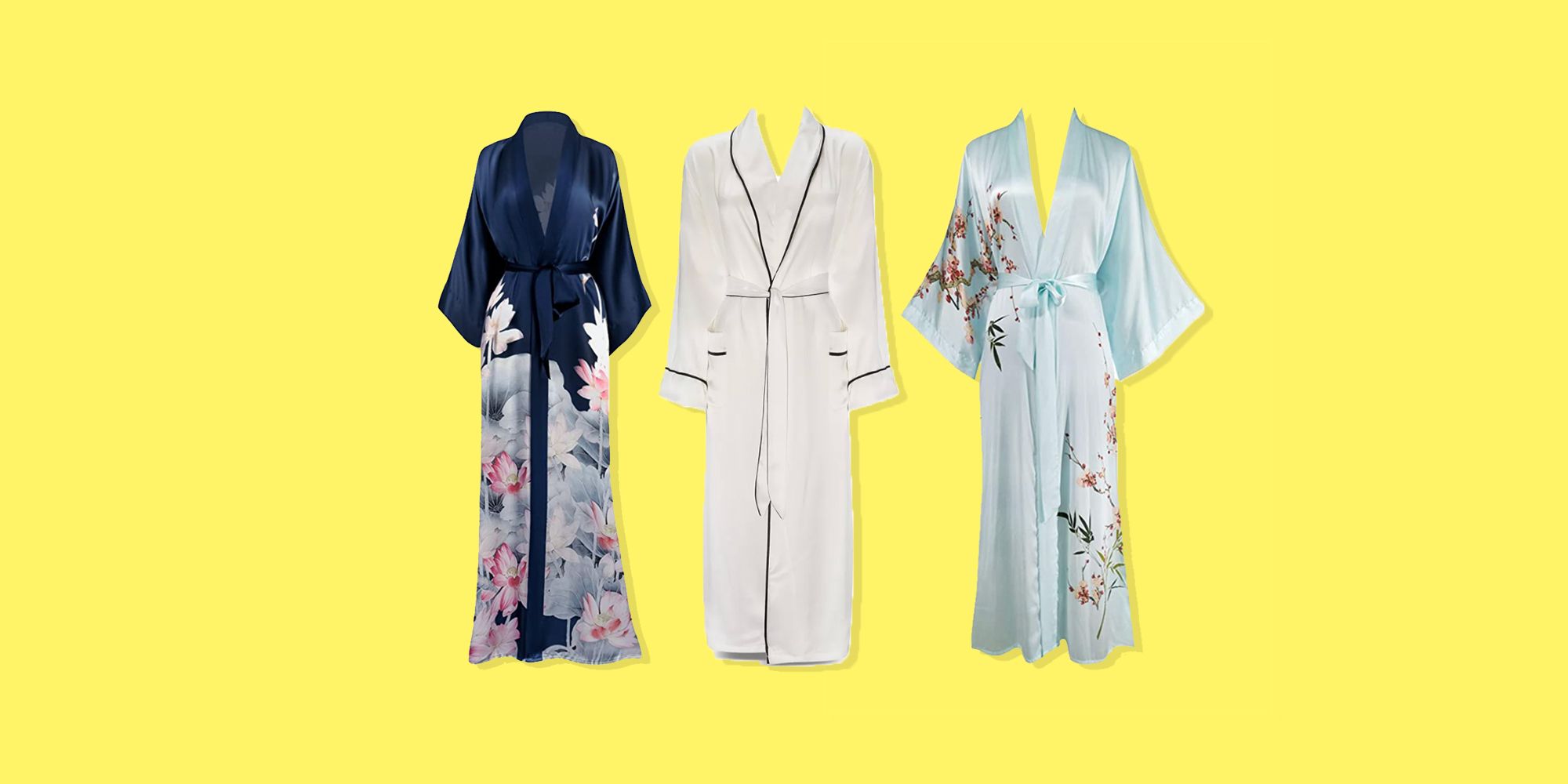 luxury kimono dressing gowns