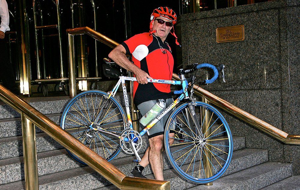 robin williams cycling