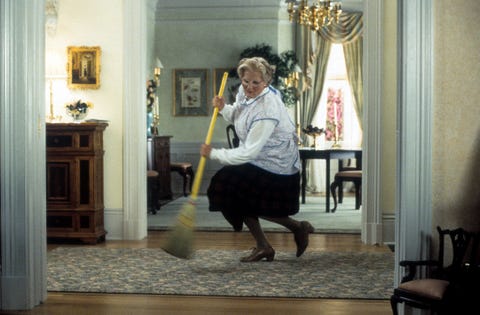 robin williams in 'mrs doubtfire'