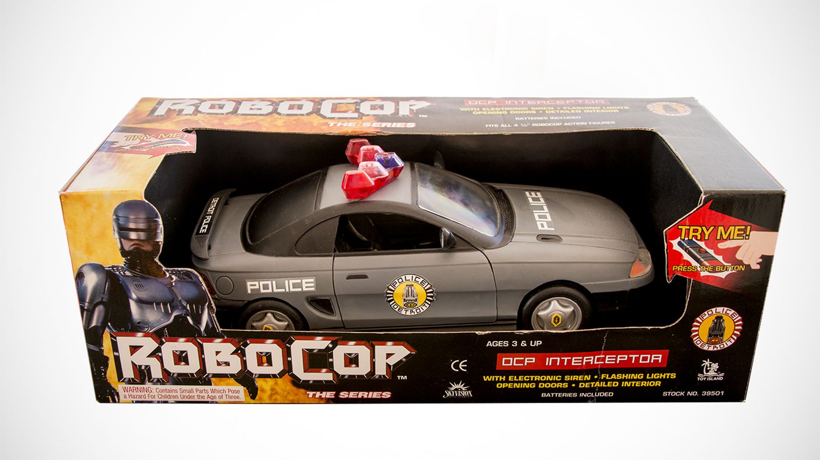 robocop police car toy