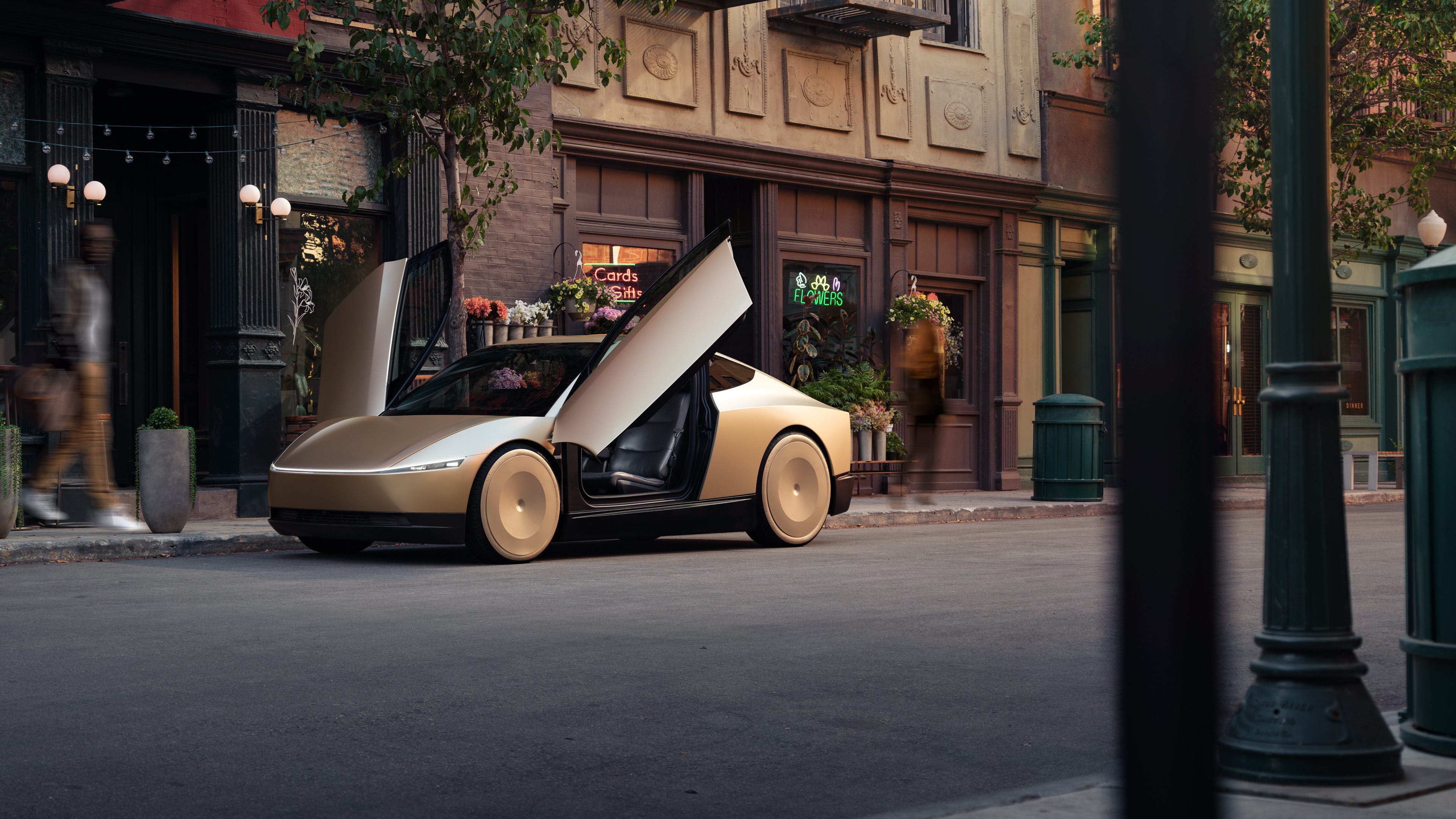 Tesla Cybercab Is Here Without Pedals or a Steering Wheel