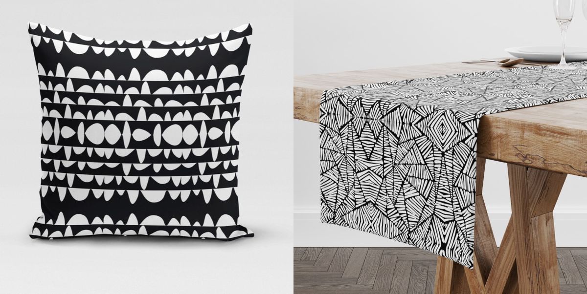 West Elm Teams Up With Rochelle Porter Design for a Stunning Black and White Home Decor Line