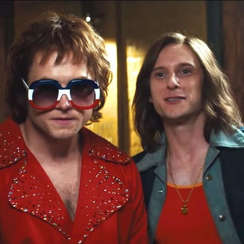 Resultado de imagem para rocketman taron Egerton and Jamie Bell