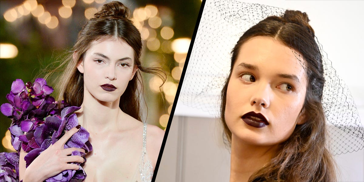 Rodarte's vampiric make-up trend for autumn/winter 2020