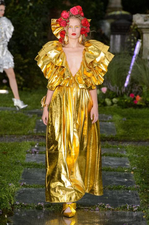 Rodarte Creates a Fashion Fantasy in a Rainy Cemetery