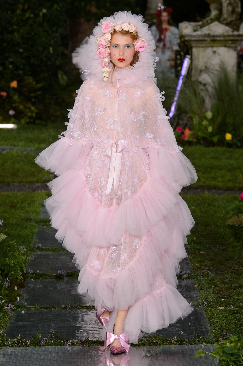 Rodarte Creates A Fashion Fantasy In Rainy Cemetery