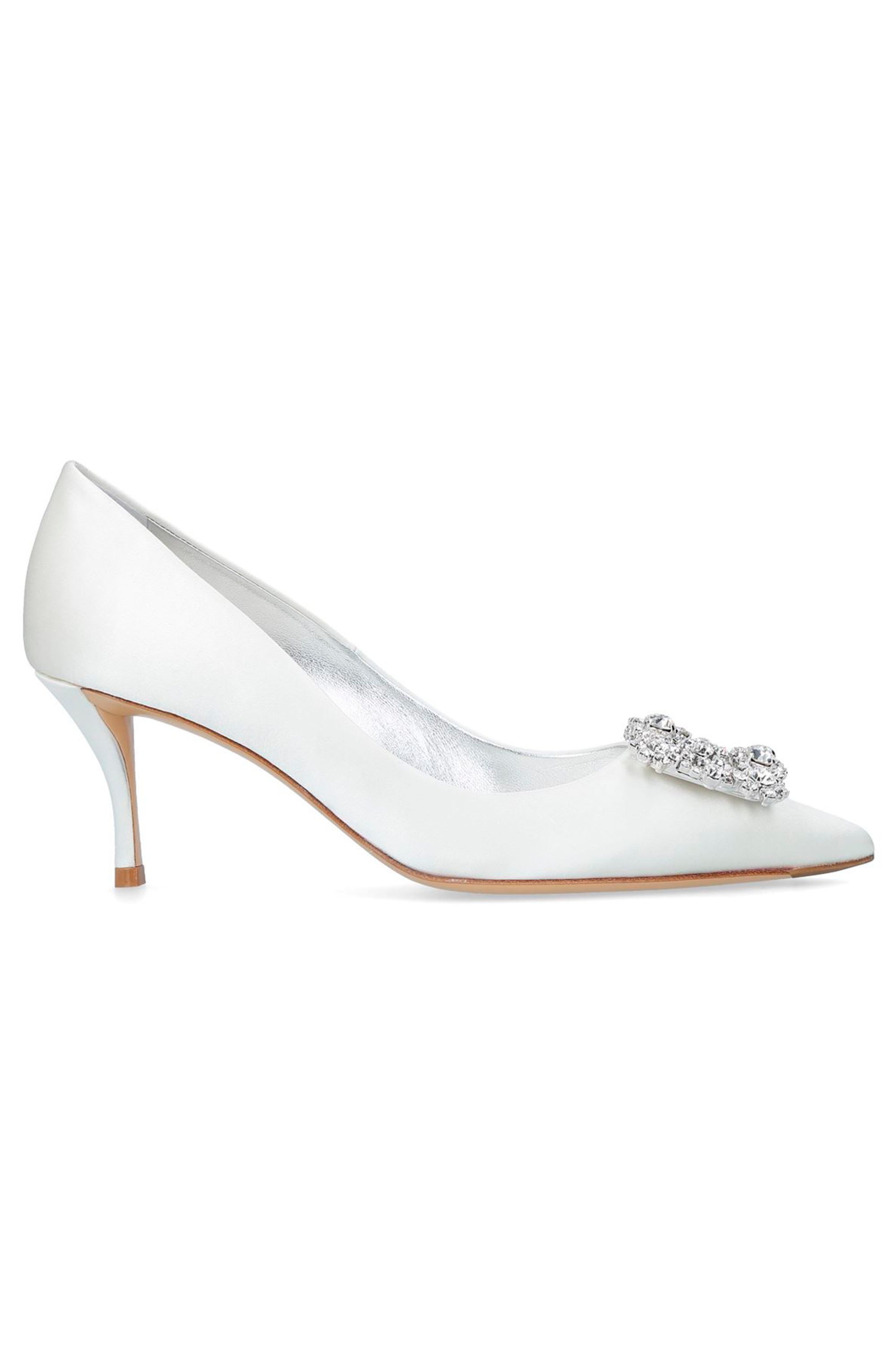 roger vivier white wedding shoes