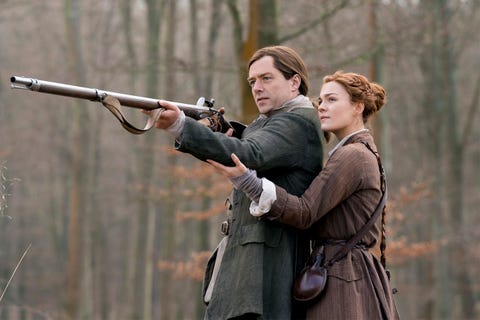 roger wakefield y brianna fraser, outlander temporada 5