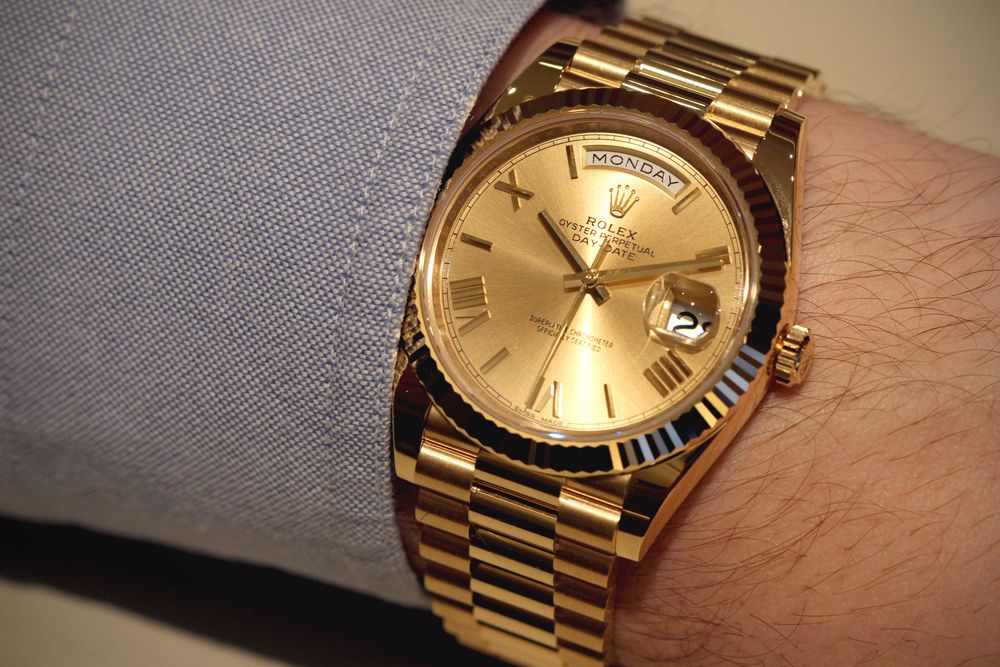 rolex all gold day date