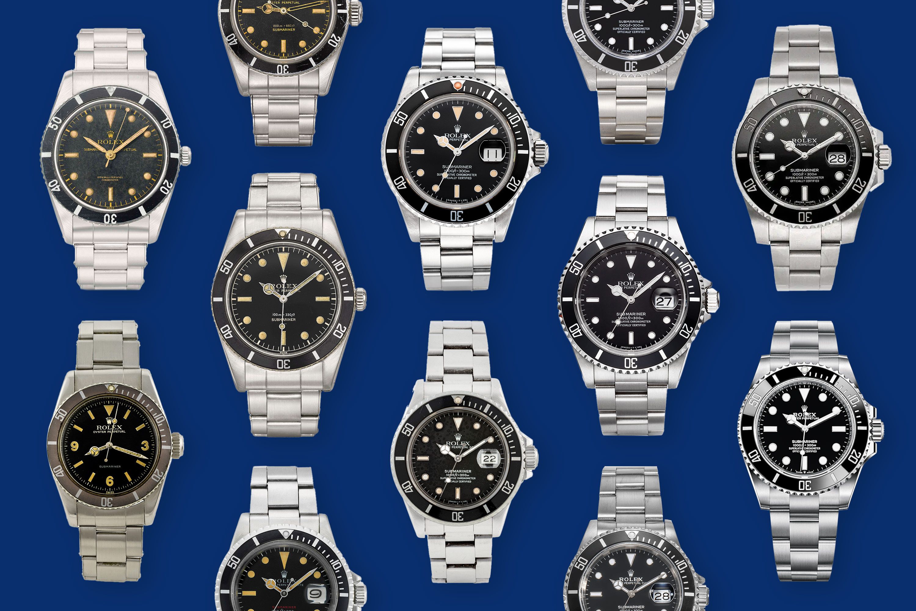 Introducing: The Rolex Submariner Date In 41mm (All Seven