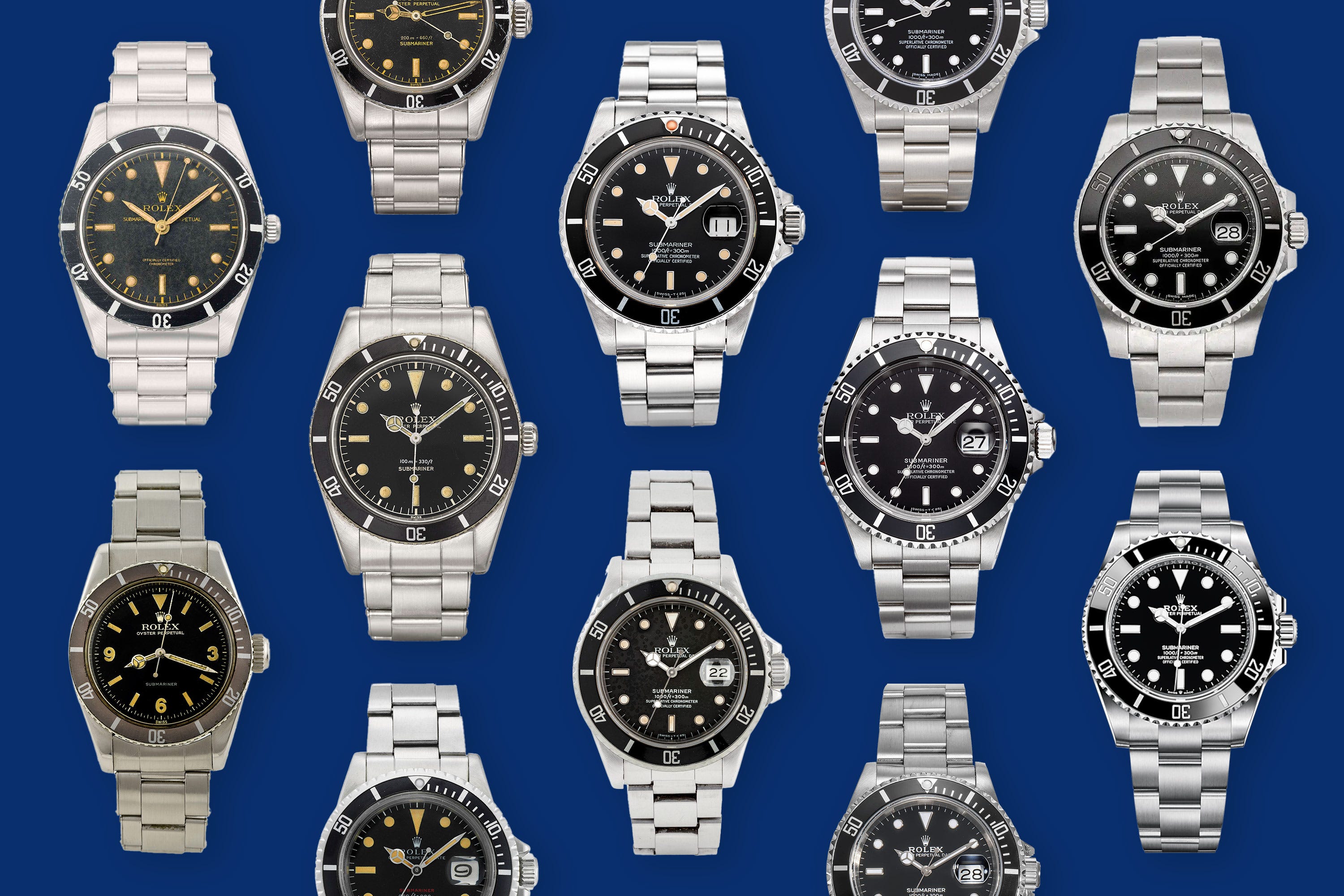 Rolex Submariner Through The Years Wholesale Outlet Clc cet edu