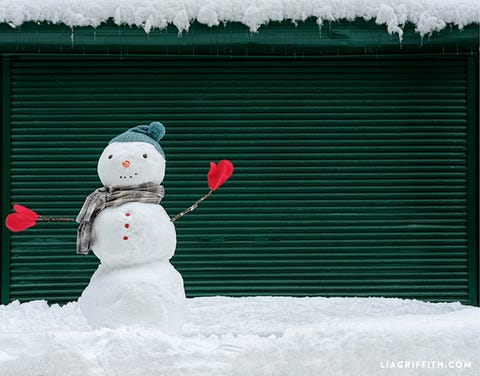 Snowman, Snow, Winter, Freezing, Window, 