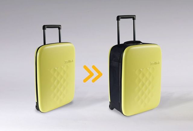Rollink社が発表した 世界最薄スーツケース Flex は折り畳み式